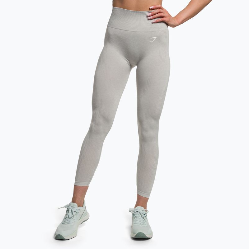 Leggings da allenamento da donna Gymshark Vital Seamless grigio chiaro marna