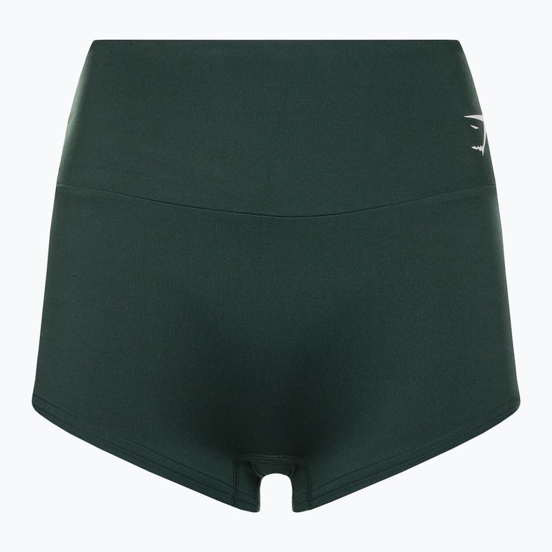 Pantaloncini da allenamento da donna Gymshark Training Quad verde ossidiana 5