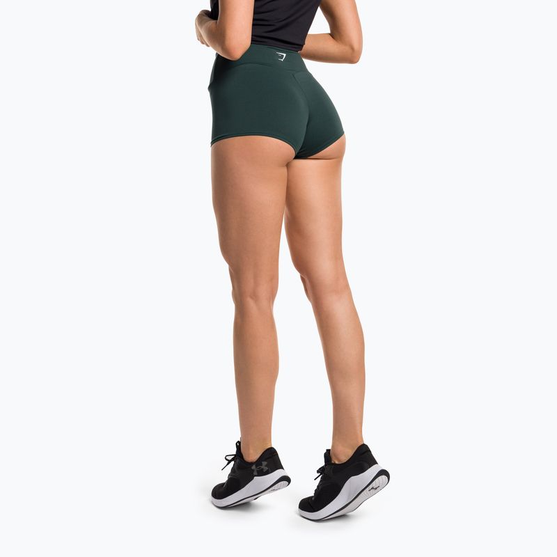 Pantaloncini da allenamento da donna Gymshark Training Quad verde ossidiana 3