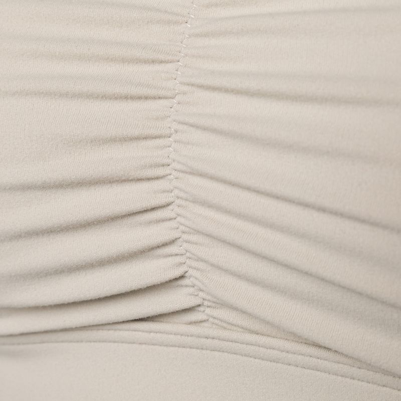 Gymshark Reggiseno sportivo da allenamento increspato grigio 7