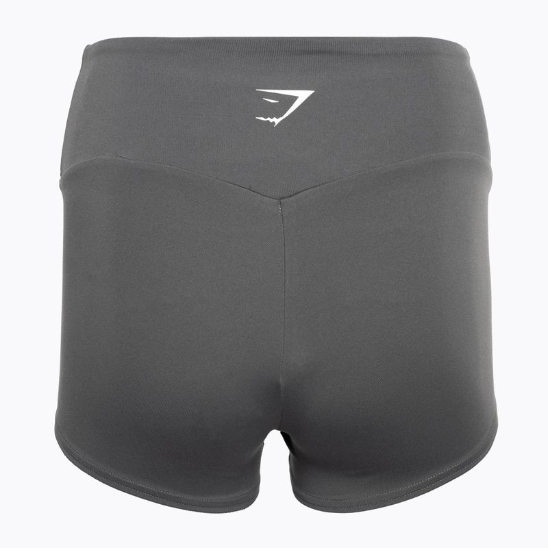 Pantaloncini corti da allenamento Gymshark da donna, grigio 6