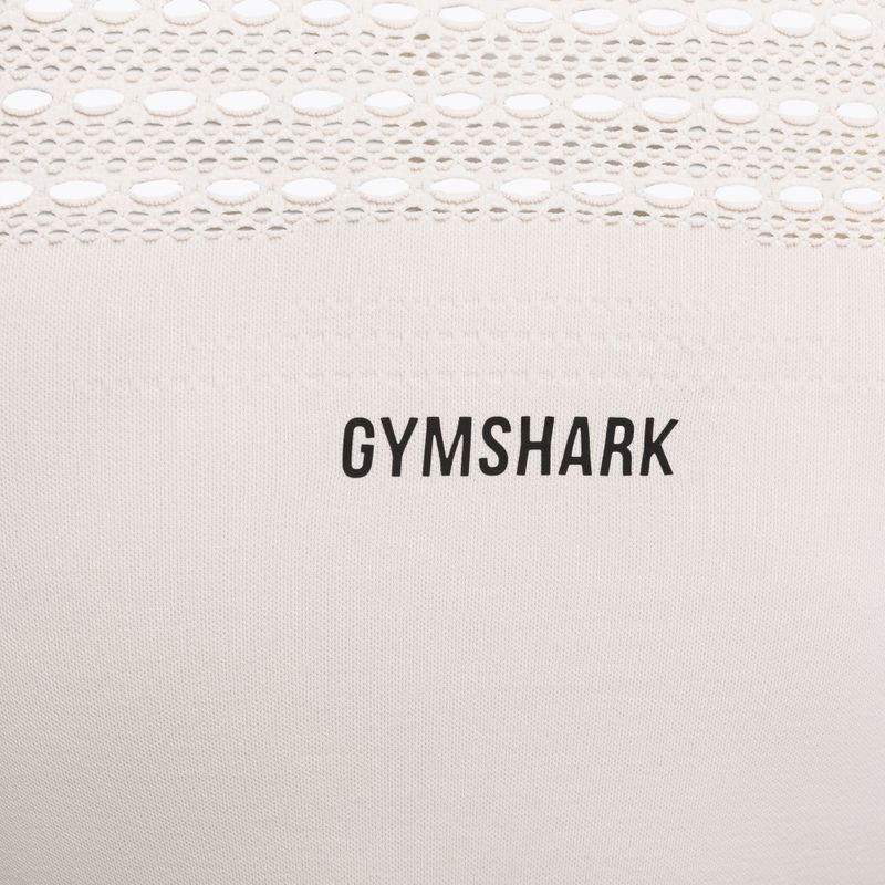 Gymshark Energy Seamless Crop Top donna bianco crema 7