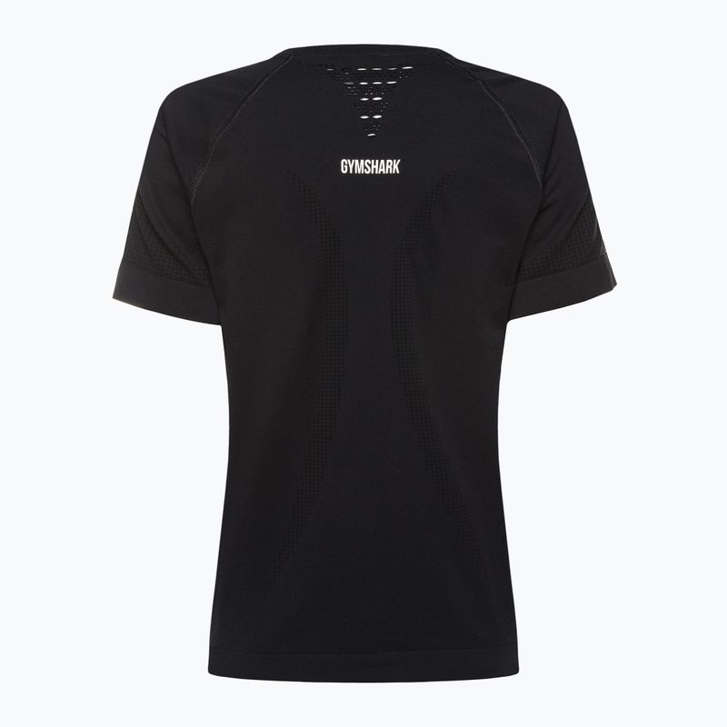 Maglietta da allenamento donna Gymshark Energy Seamless nero 6