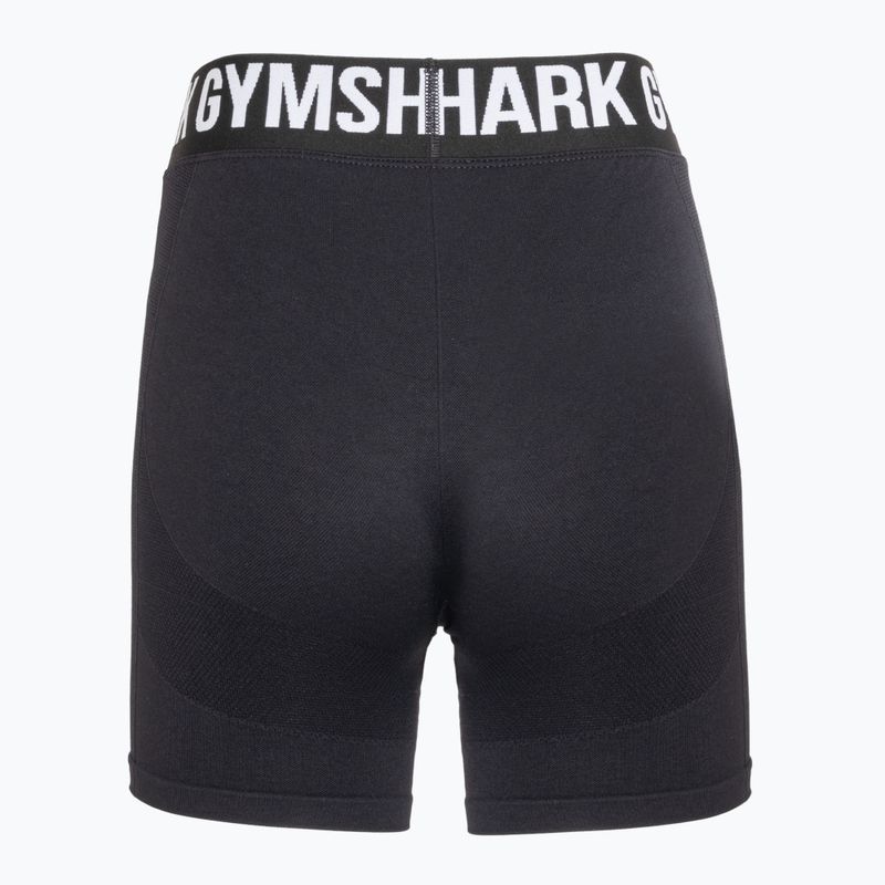 Pantaloncini da allenamento da donna Gymshark Flex nero 2