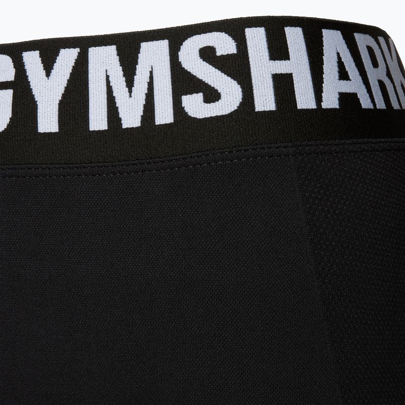 Pantaloncini da allenamento da donna Gymshark Flex nero 3