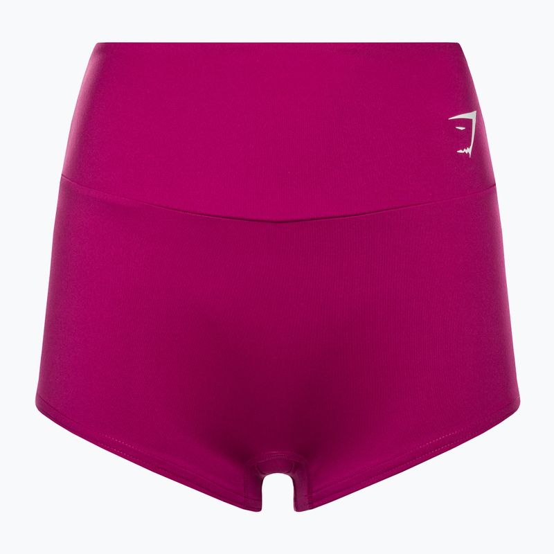 Pantaloncini corti da allenamento Gymshark da donna rosa bacca 5