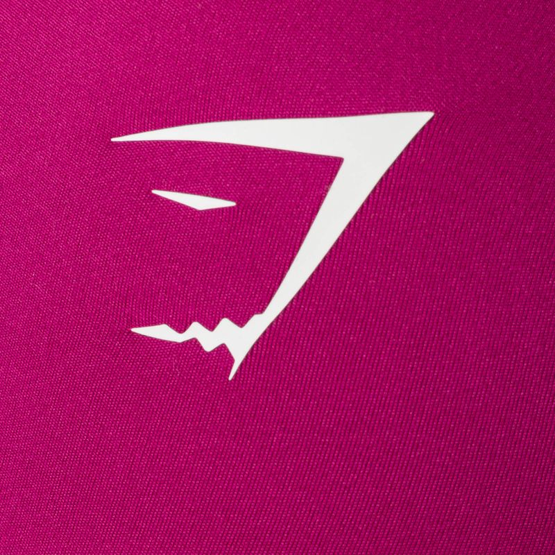 Pantaloncini corti da allenamento Gymshark da donna rosa bacca 7