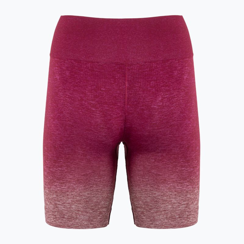 Pantaloncini da allenamento da donna Gymshark Adapt Ombre Seamless rosso / marl 2