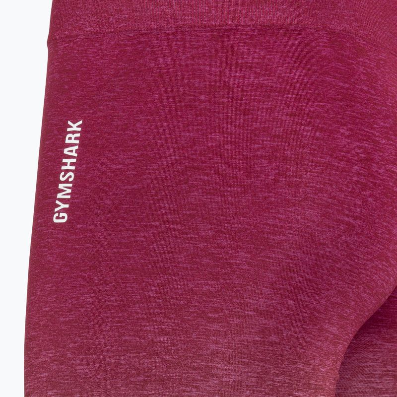 Pantaloncini da allenamento da donna Gymshark Adapt Ombre Seamless rosso / marl 4