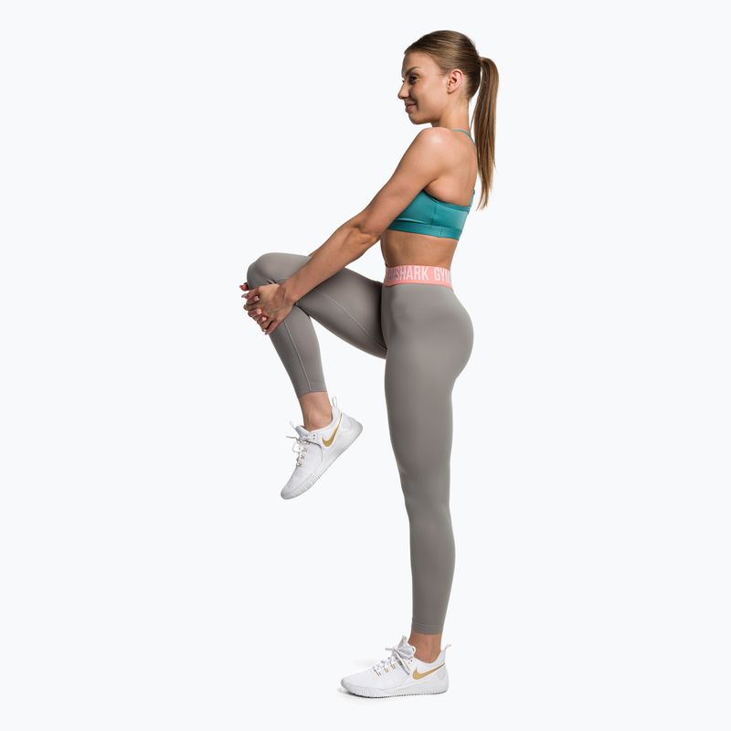 Leggings da allenamento da donna Gymshark Fit grigio fumo 2