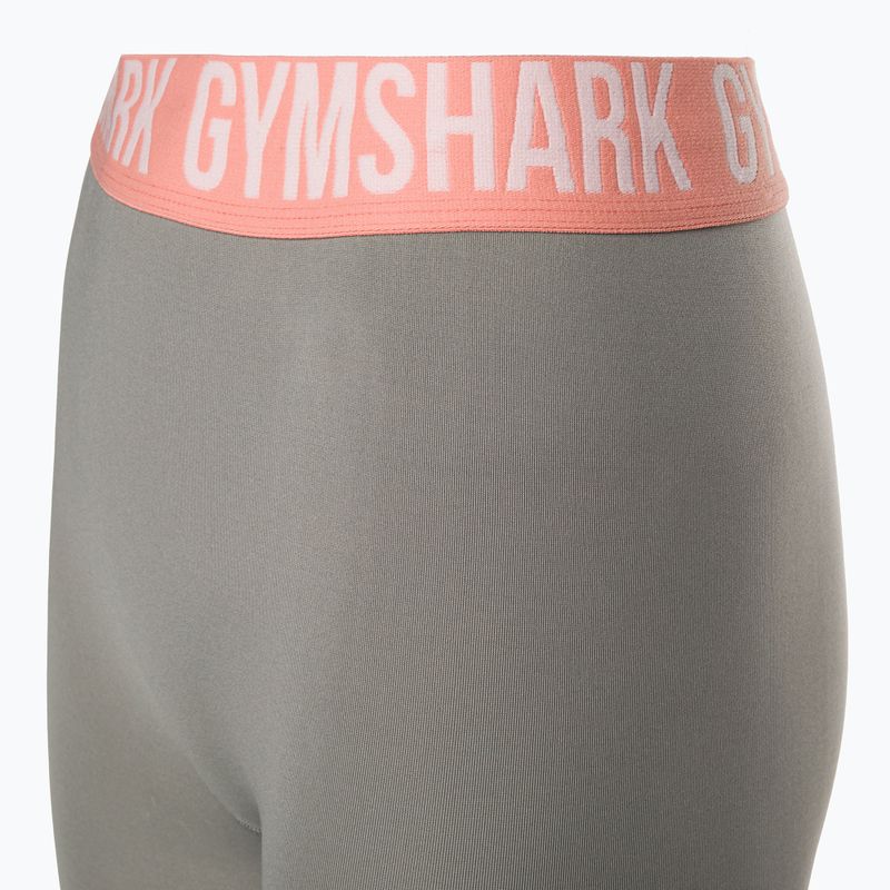 Leggings da allenamento da donna Gymshark Fit grigio fumo 7