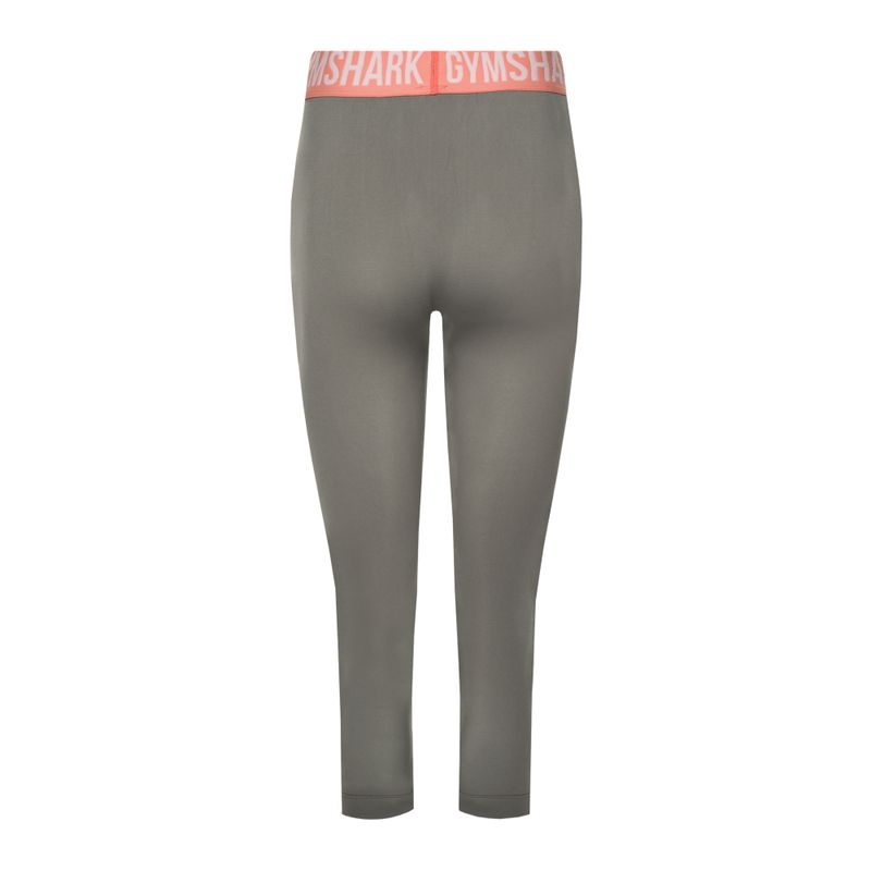 Leggings da allenamento donna Gymshark Fit Cropped smokey grey 6