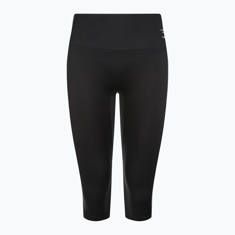 Gymshark Training Donna Leggings cropped nero/bianco 5