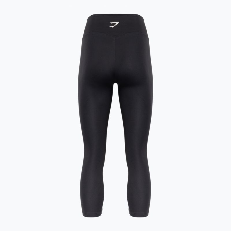 Leggings da allenamento Gymshark donna 7/8 nero 2