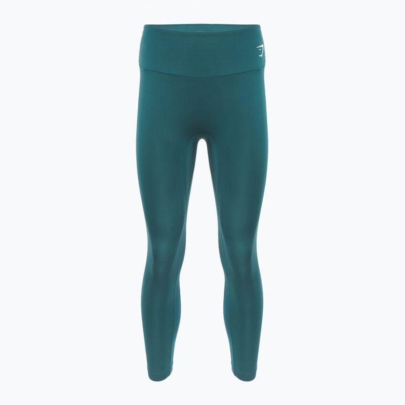 Leggings da allenamento Gymshark donna 7/8 verde acqua