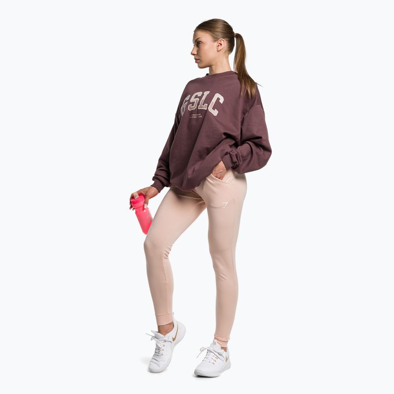 Pantaloni da allenamento Gymshark Pippa da donna rosa 2