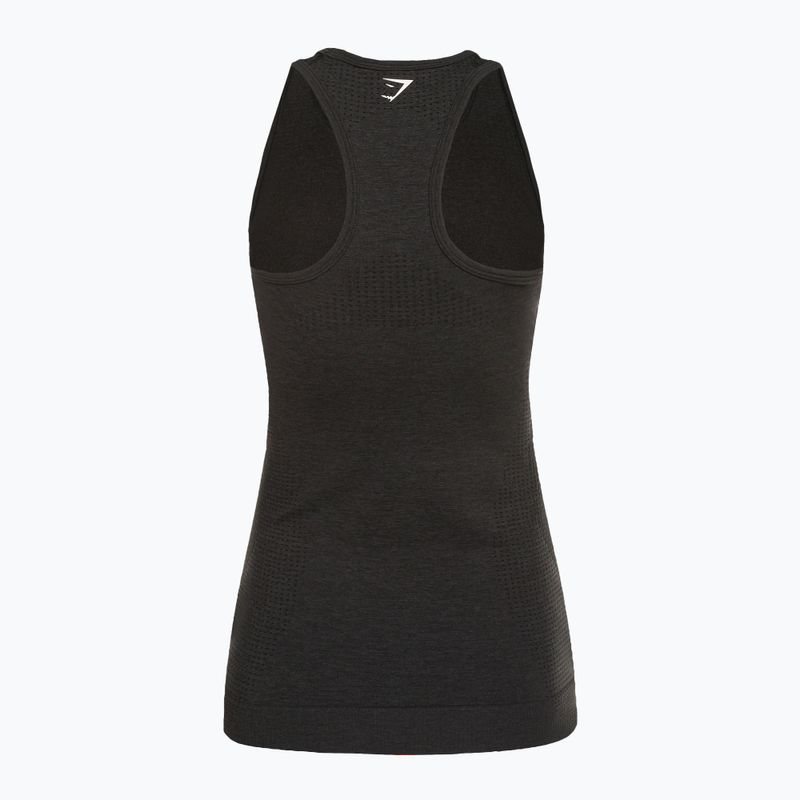 Canotta da allenamento da donna Gymshark Vital Seamless Tank grigio scuro 6