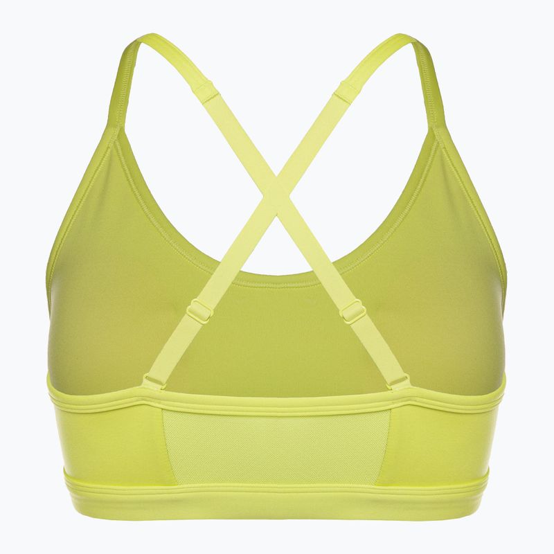 Gymshark Reggiseno da allenamento increspato Sport glitch giallo fitness 6