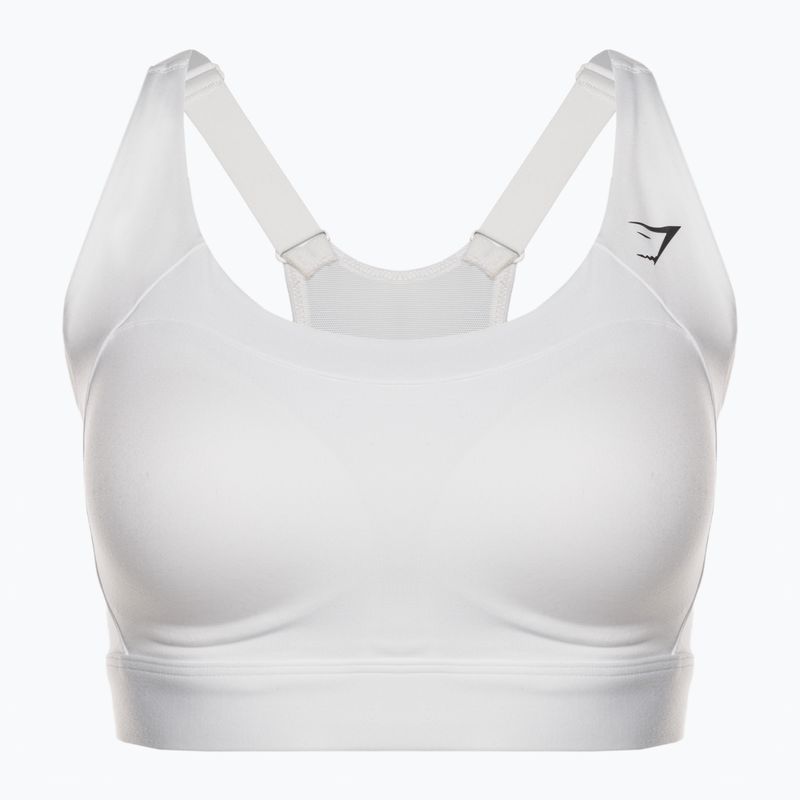Gymshark Racer Back Training Reggiseno sportivo fitness bianco 6