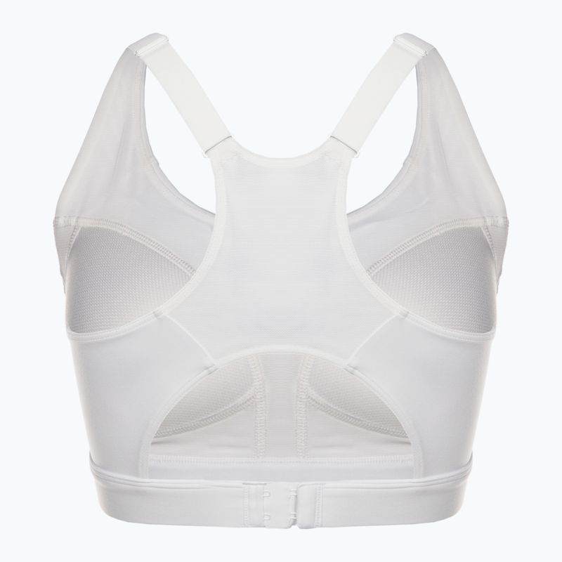 Gymshark Racer Back Training Reggiseno sportivo fitness bianco 7