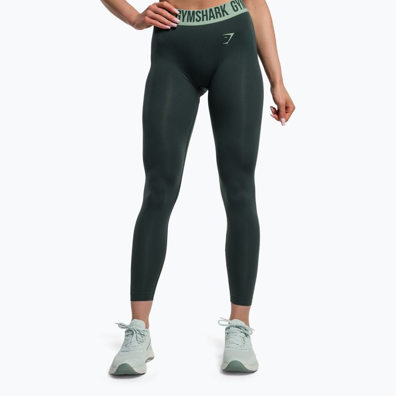 Leggings da allenamento da donna Gymshark Fit verde ossidiana