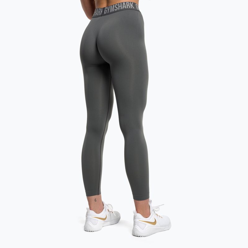 Leggings da allenamento donna Gymshark Fit grigio antracite 3