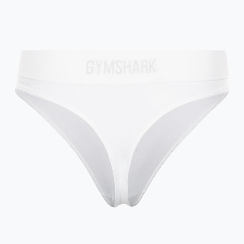 Perizoma donna Gymshark Seamless High Rise bianco 2