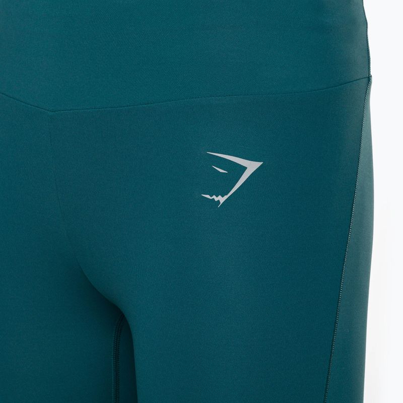 Leggings da allenamento da donna Gymshark Speed niagara teal 7