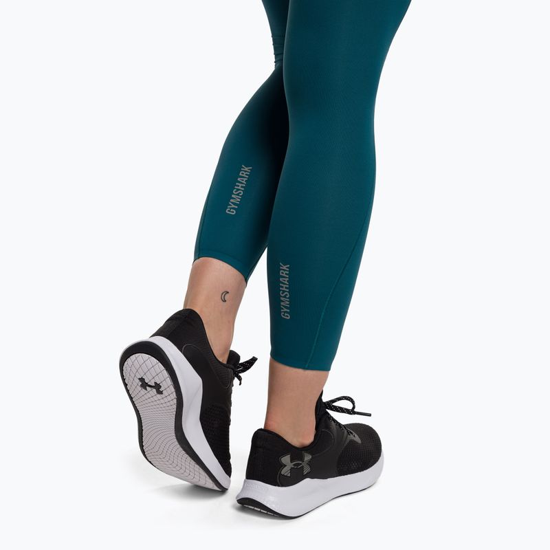 Leggings da allenamento da donna Gymshark Speed niagara teal 4