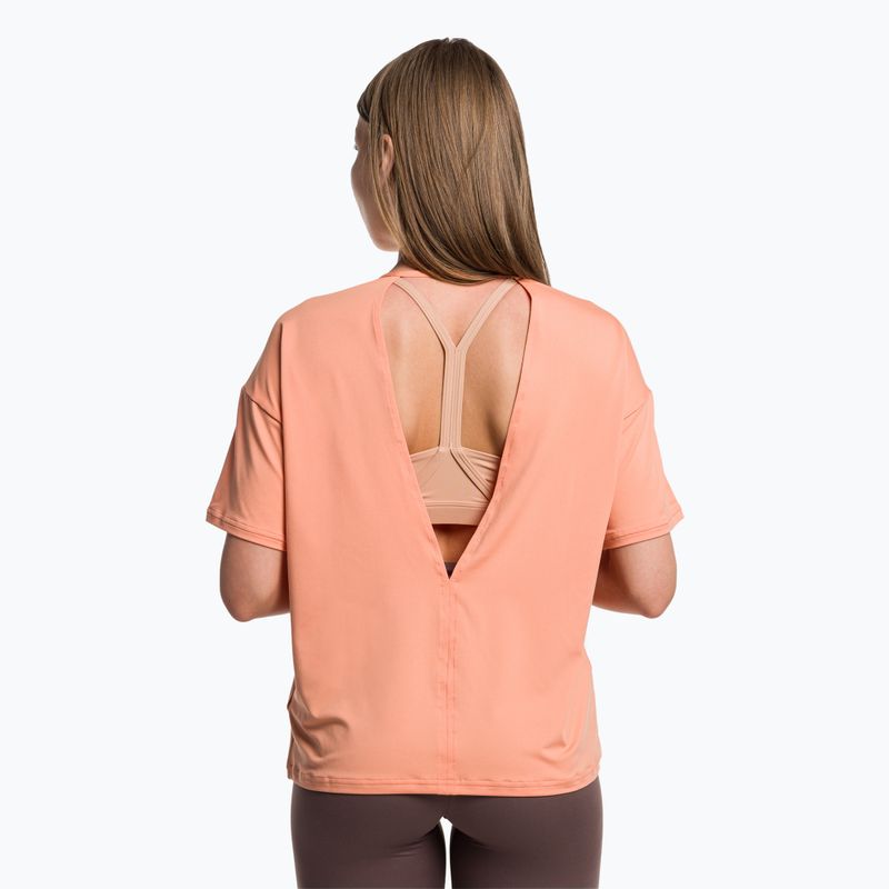 Gymshark Studio Top - Camicia da allenamento rosa cenerino 3