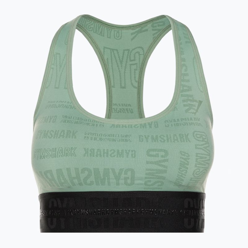 Reggiseno fitness Gymshark Vision Sports verde/nero 5