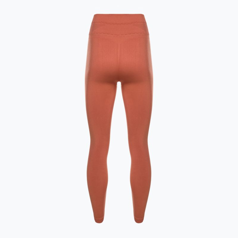 Leggings da allenamento da donna Gymshark Studio terra arancio 6