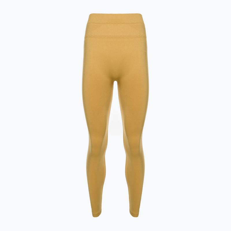 Leggings da allenamento da donna Gymshark Studio giallo indiano 6