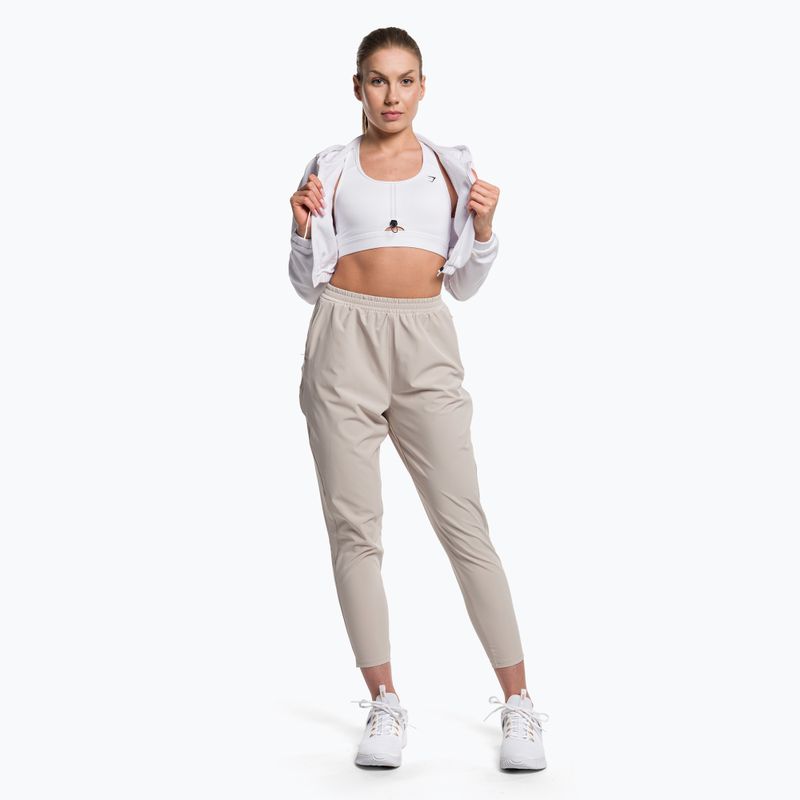 Pantaloni da allenamento Gymshark Maximise Track da donna, grigio ciottolo 2