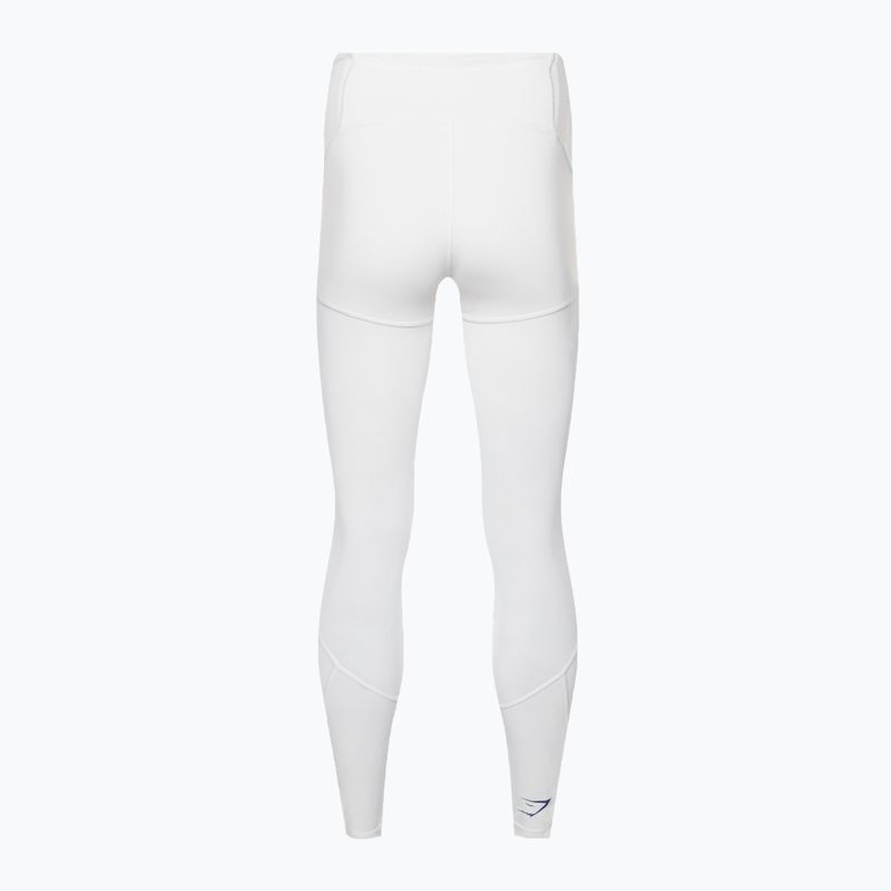 Leggings da allenamento da donna Gymshark Pulse bianco/blu 7