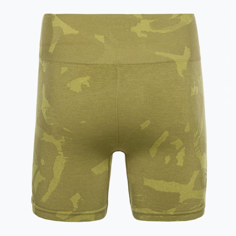 Pantaloncini da allenamento da donna Gymshark Adapt Camo Savanna Seamless verde 6