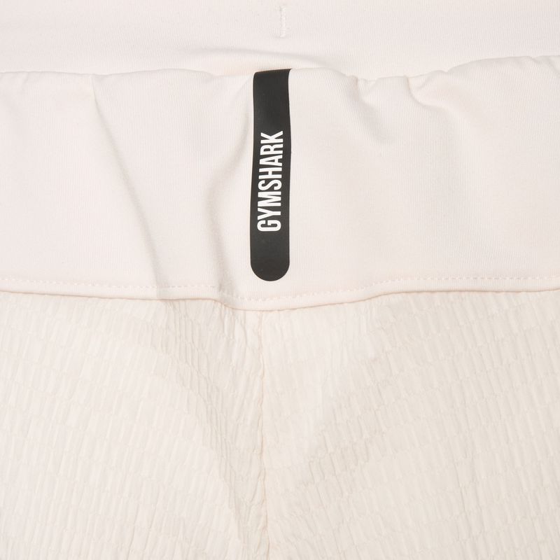 Pantaloncini da allenamento da donna Gymshark Speed bianco 4