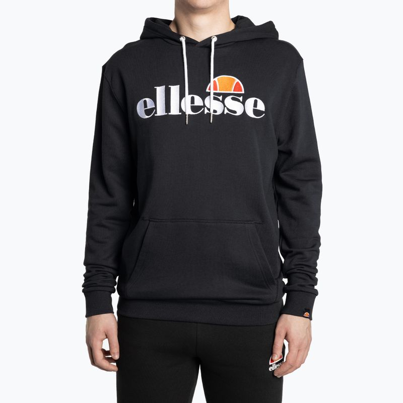 Felpa Ellesse Ferrer Oh Hoody uomo nero