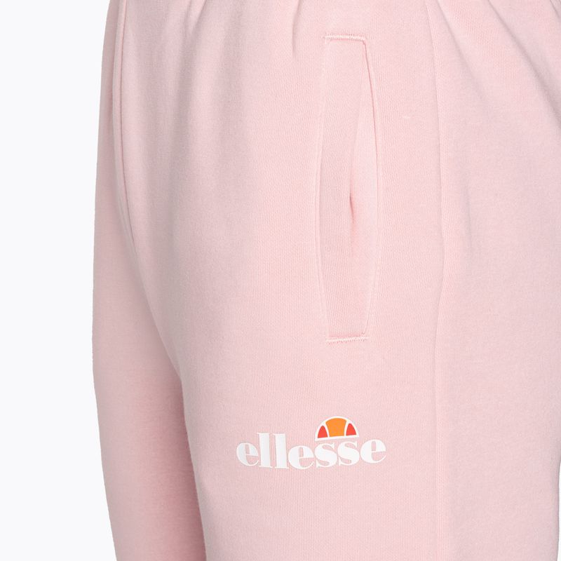 Pantaloni Ellesse Hallouli Jog rosa chiaro da donna 3