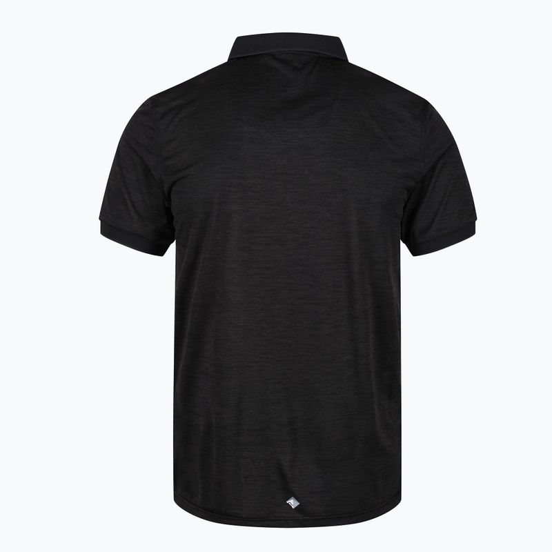 Camicia da trekking da uomo REGATTA Polo Remex II nero 6