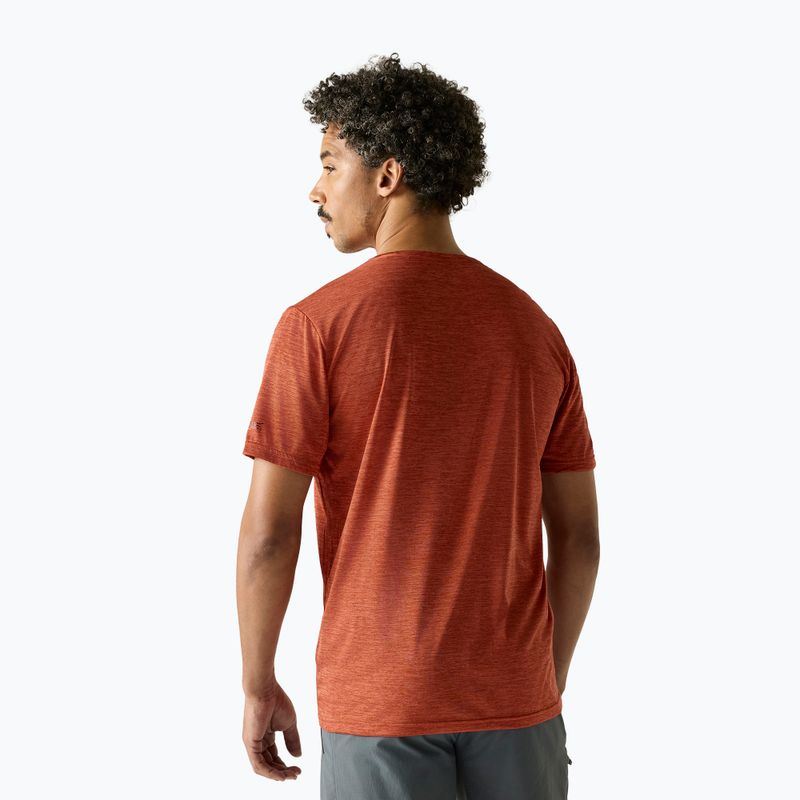 Maglietta da trekking da uomo REGATTA Fingal Edition rusty orange 3