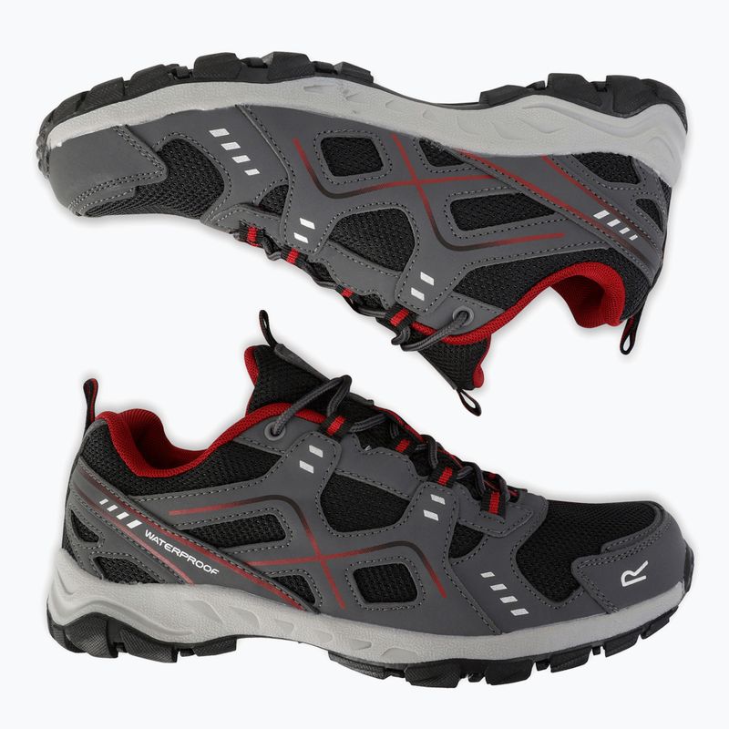 Scarpe da trekking da uomo Regatta Vendeavour Low granite/riord 11