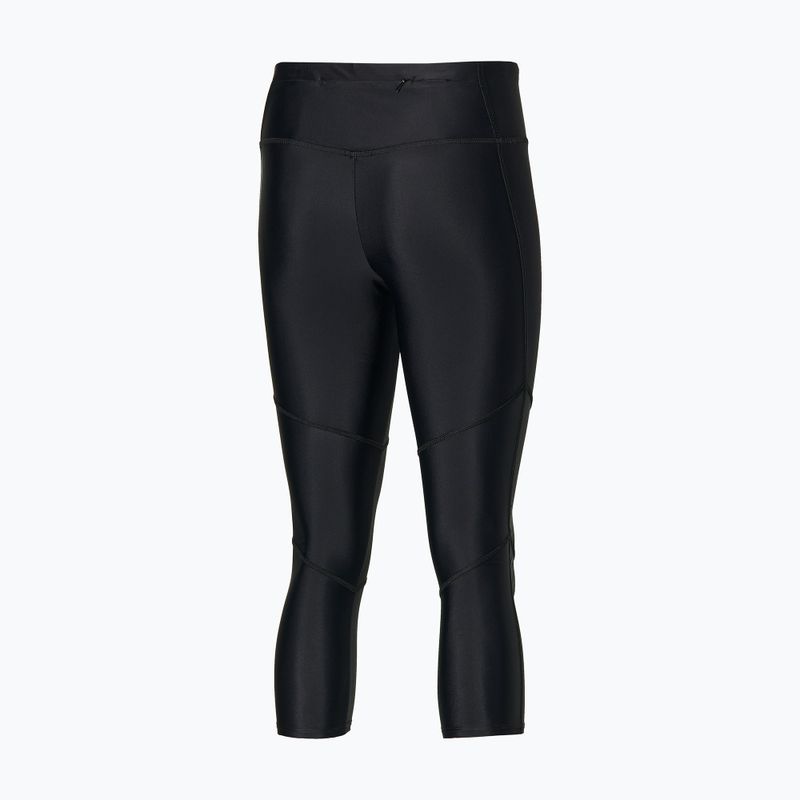 Leggings da corsa da donna Mizuno Core 3/4 nero 2