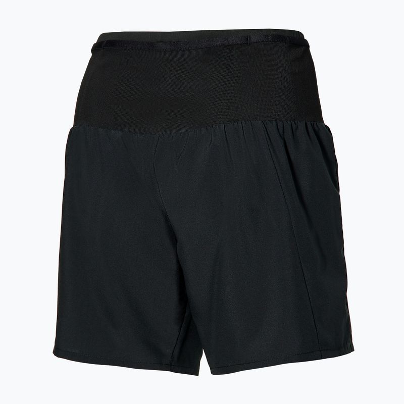 Pantaloncini da corsa Mizuno Pocket da uomo, nero 2