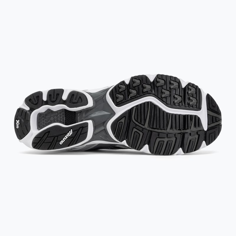 Scarpe da uomo Mizuno Wave Rider 10 bianco/argento/nero 4