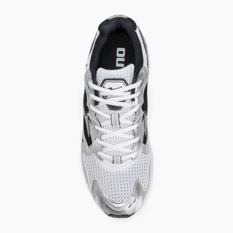 Scarpe da uomo Mizuno Wave Rider 10 bianco/argento/nero 5