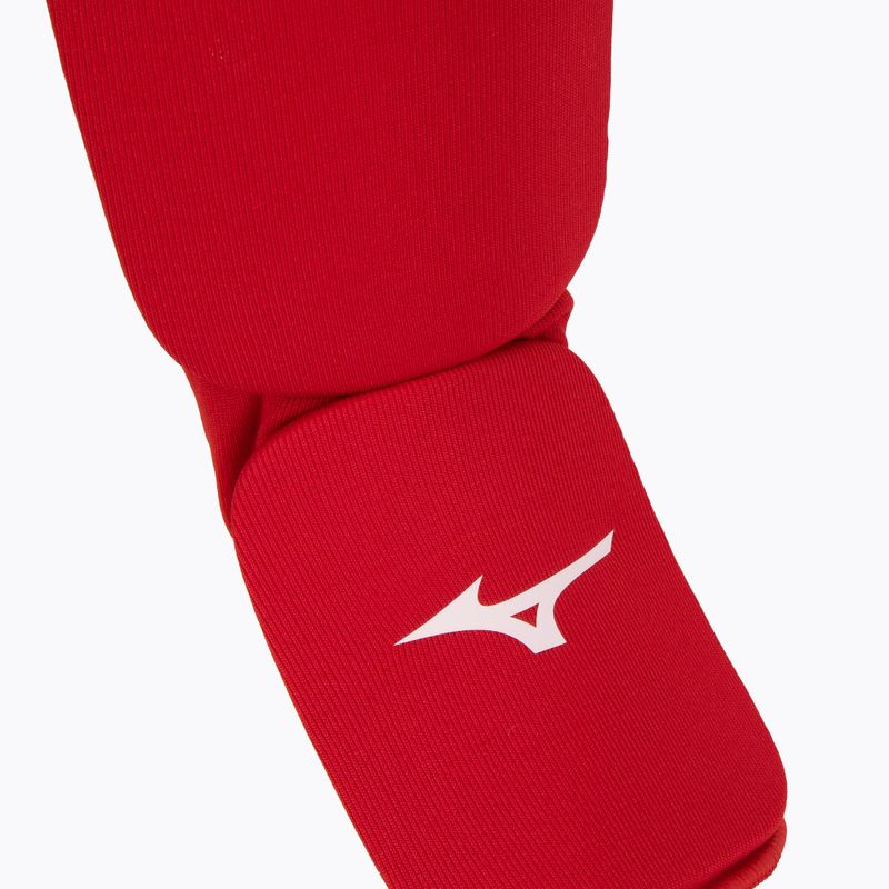 Protezioni Mizuno Instep rosse per tibia e piede 23EHA05062 3