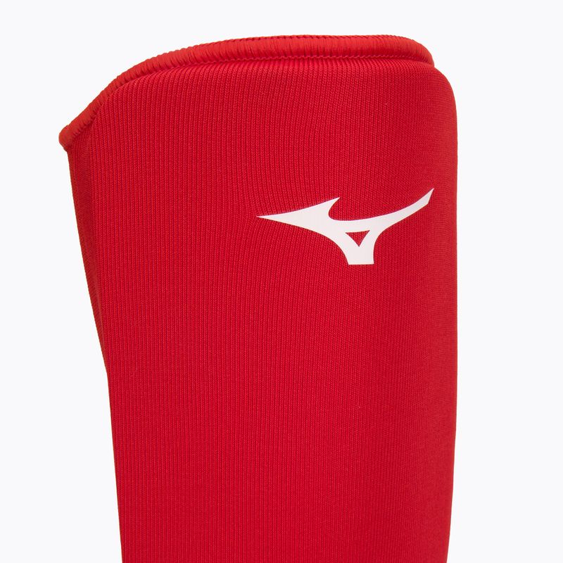 Protezioni Mizuno Instep rosse per tibia e piede 23EHA05062 4