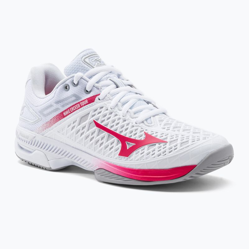 Scarpe da tennis da donna Mizuno Wave Exceed Tour 4 CC bianco 61GA207164