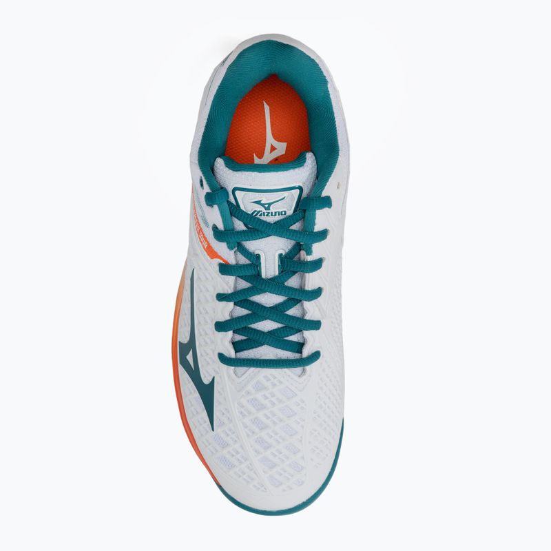 Mizuno Aw21 Wave Exceed Tour 4 Cc scarpe da tennis bianco 61GC207485 6